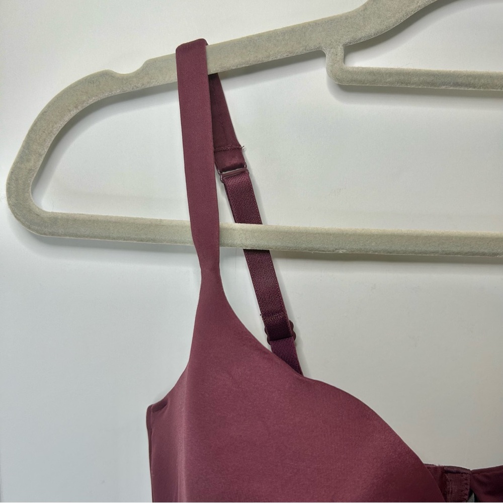 Victoria’s Secret Body by Victoria IPEX Maroon Adjustable Strap Bra 34DD - Picture 4 of 13